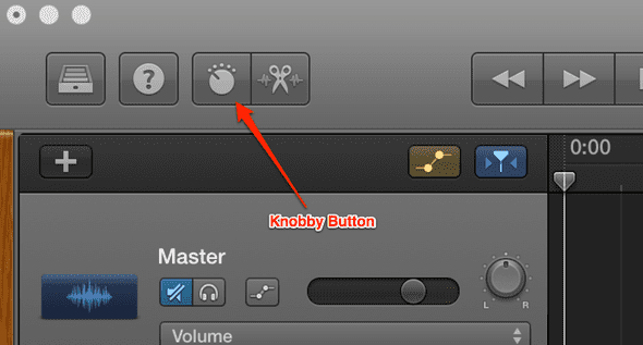 knobby button